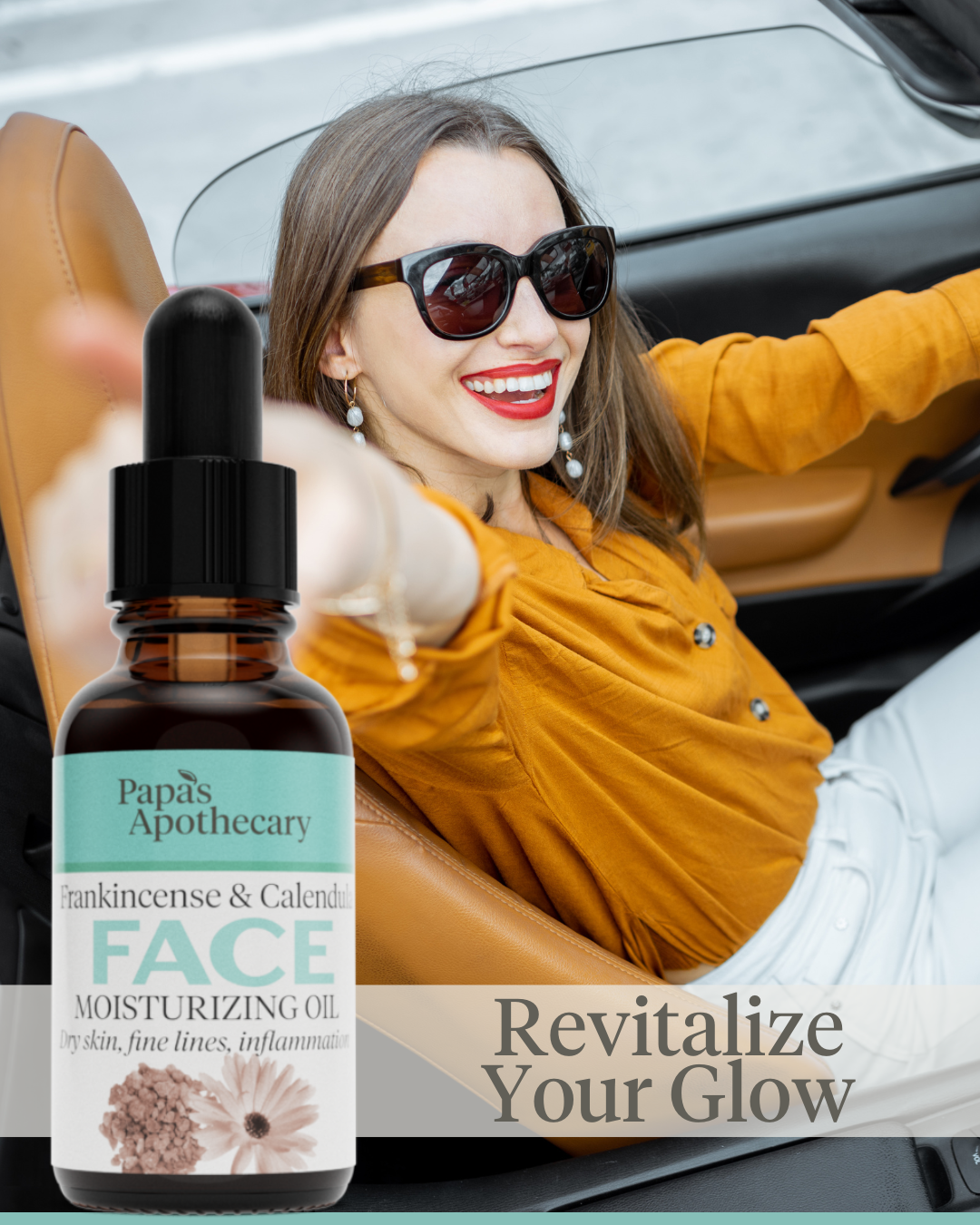 Face Oil - Frankincense & Calendula