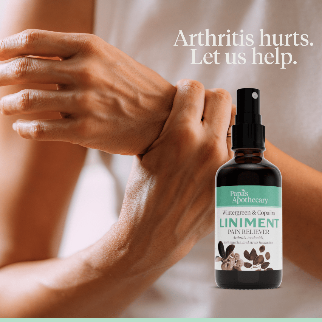 Liniment - Natural Botanical Skincare - Papa's Apothecary