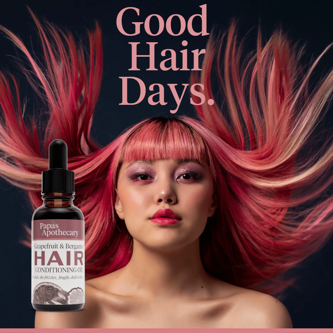 Hair Conditioning Oil - Natural Botanical Skincare - Papa's Apothecary