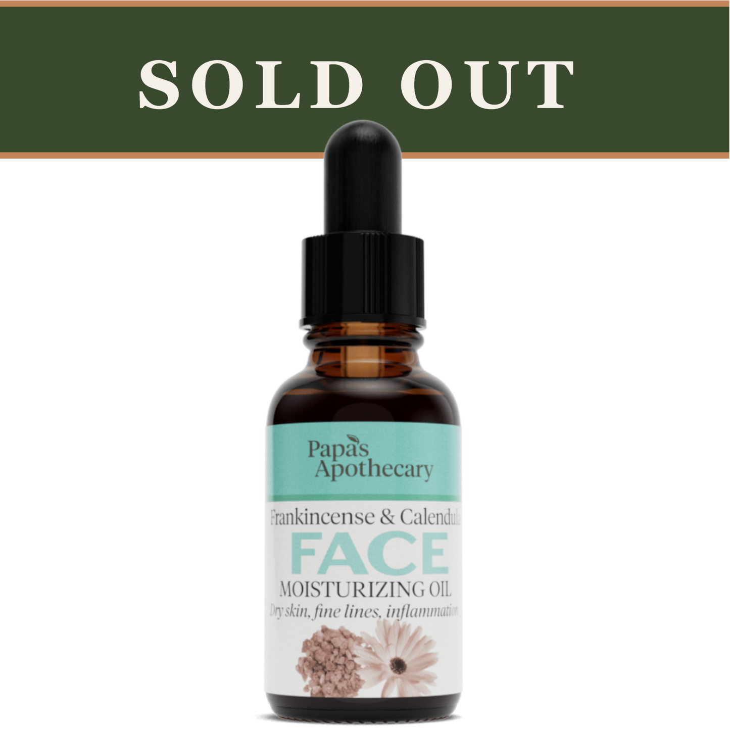 Face Oil - Frankincense & Calendula