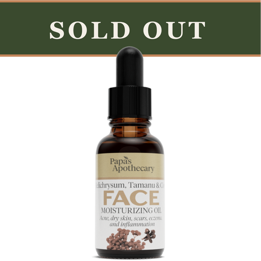Face Oil - Helichrysum, Tamanu, & Clove
